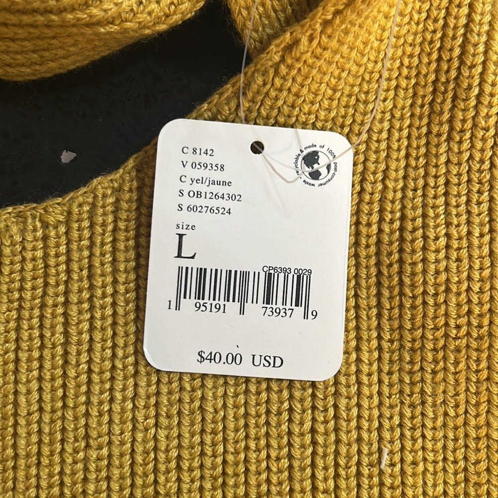 NWT Free people tie up sweater top - Picture 8 of 8